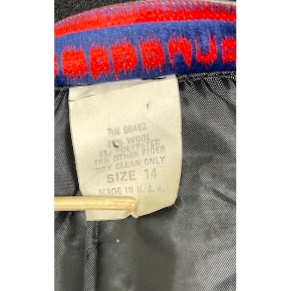 Vtg Westbound Wool Blend Blazer Womans Sz 14 Black Office Career Menswear Preppy - Picture 10 of 12